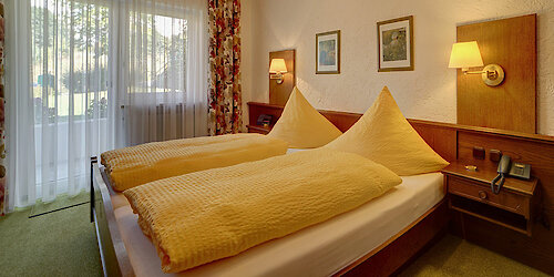 Schlafzimmer - Pension in Bayern